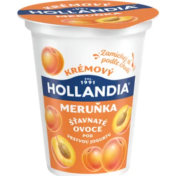 Hollandia Krémový jogurt meruňka 150g