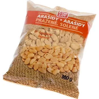 Fine Life Arašídy pražené solené 300g
