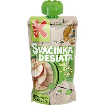 Kubík Svačinka Jablko, skořice, rýže 100g