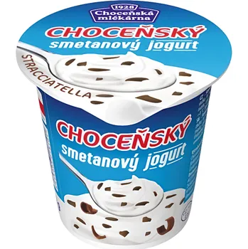 Choceňská Mlékárna Choceňský smetanový jogurt stracciatella (8%) 150g