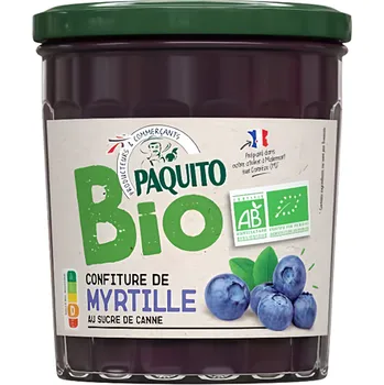 Paquito BIO džem borůvkový 55% 360g