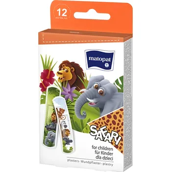 Zdraví Matopat Safari náplast 19x76 mm 12ks