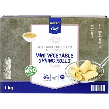 Metro Chef Závitky zeleninové jarní mini 1kg