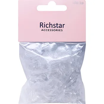 Anděl Přerov Gumičky do vlasů průhledné 100 ks