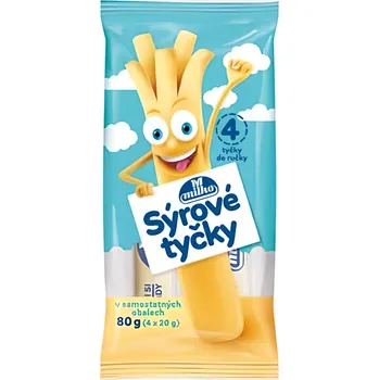 Milko Sýrové tyčky 4x20g 80g