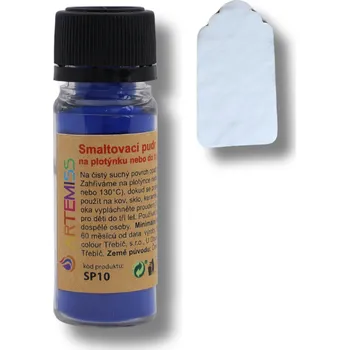 Výtvarná barva ARTEMISS Smaltovací pudr Vyberte velikost: 10g, Vyberte odstín: 11 bílá