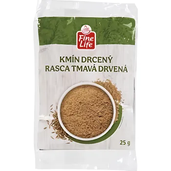 Koření Fine Life Kmín drcený 25g