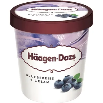Zmrzlina Häagen-Dazs zmrzlina Borůvka se smetanou 460ml