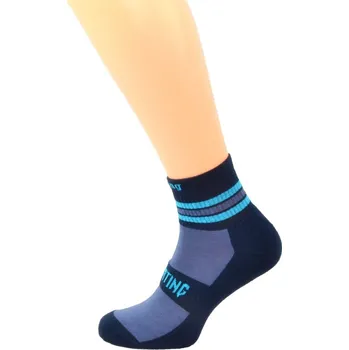 Pánské ponožky Gapo Pánské sportovní ponožky Sporting krátká 1. Velikost: 11-12 (EU 47-48), 2. Barva: Ocelová/modrá