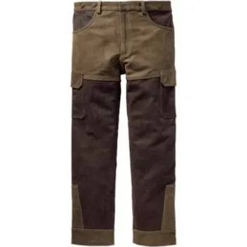 Pánské kalhoty Wildgame Kožené kalhoty Wildgame, vel.: 64, barva: zeleno-hnědé