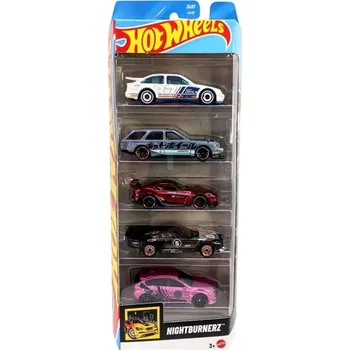 autíčko Hot Wheels Autíčka 5 ks - Nightburnerz
