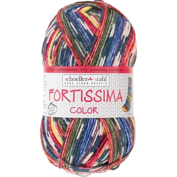 Příze Schoeller Stahl Fortissima color 9072 (Ponožková příze Fortissima Best of Mexico)