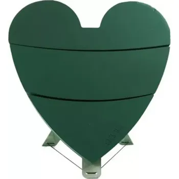 Smuteční dekorace Srdce smuteční na stojánku 75x73x5cm