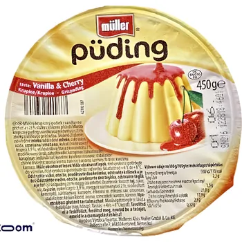 Bonbon Müller Püding Vanilla & Cherry 450g