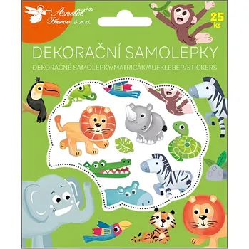 samolepka Anděl Přerov Samolepky ZOO 25ks