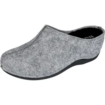 Dámské pantofle BUXA Dámské pantofle z vlněné plsti na klínku BZ350 šedá Velikost: 37