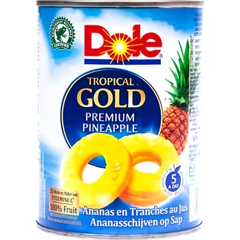 Sušené ovoce Dole Ananas kolečka 567g