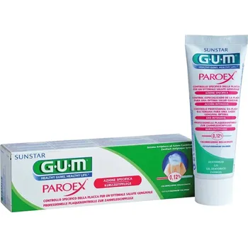 zubní pasta SUNSTAR GUM PAROEX Zubní Pasta 0,12 % CHX 75ml 1 ks