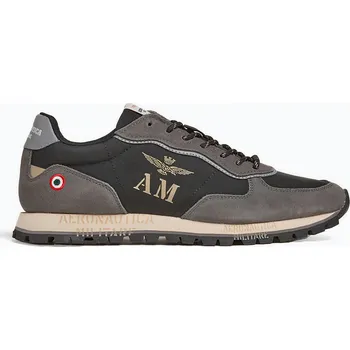 Pánská zimní obuv Pánské boty Aeronautica Militare 252SC0320UPL00313 jet black