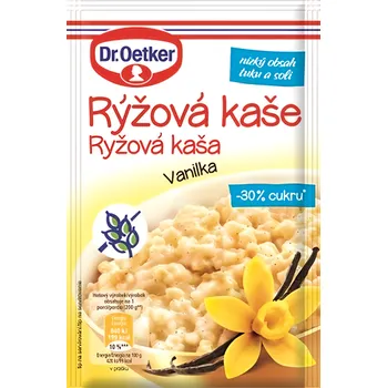 Dr. Oetker Rýžová kaše Vanilka bez lepku 50g