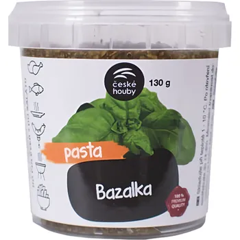 České houby Pasta bazalka 130g