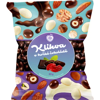 IBK trade Brusnice v hořké čokoládě 80g