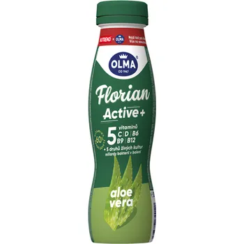 Nealkoholický nápoj Olma Florian Active+ drink aloe vera 320g
