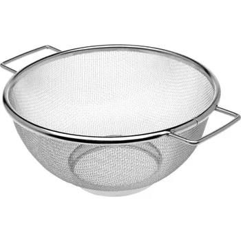 Cedník a síto cedník d20cm stojící, 2ucha, síto NR