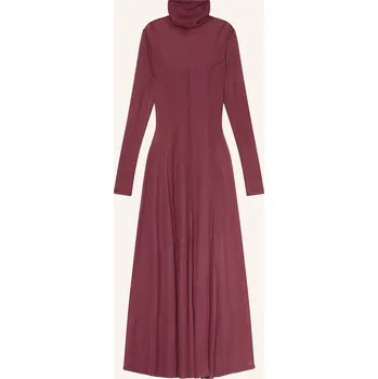 Dámské šaty Remain Dámské Šaty Ze Síťoviny, tmavě červená, 34