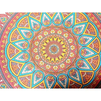 Povlak na polštářek Povlak na polštář letní mandala Barva: Oranžová