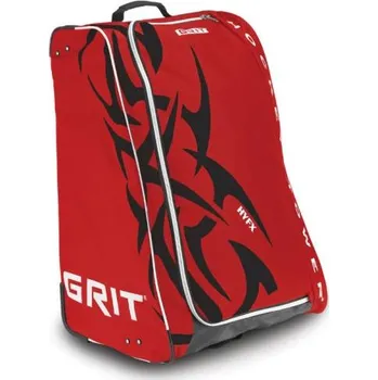 Sportovní taška Grit HYFX Black YTH dětská hokejová taška Chicago Blackhawks, Dětská, 30 - červená + DÁREK + Doprava ZDARMA