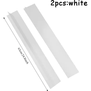 Silikonová těsnící páska do kuchyně | Těsnění - bílá 63 cm 2 ks