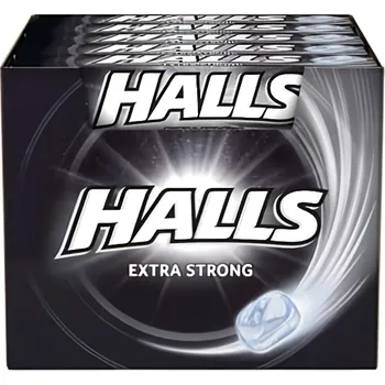Bonbon Halls Extra Strong bonbóny 20x33,5g 670g