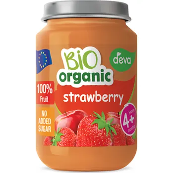Deva BIO příkrm jahoda 190g