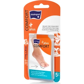 Zdraví Matopat Comfort Plus hydrokoloidní náplast S, 17x48 mm 5ks