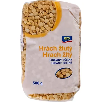 ARO Hrách žlutý loupaný půlený 500g
