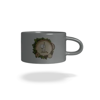 Bastard Vinný horoskop: Panna hrnek makronka Grey Macaron