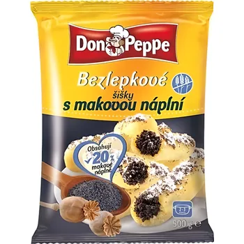 Don Peppe Bezlepkové šišky s makovou náplní 500g