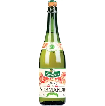 Cider La Fauconnerie Cider suchý z Normandie 750ml