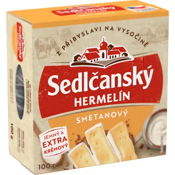 Sedlčanský Hermelín smetanový 100g