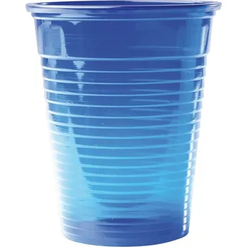 Jednorázové nádobí smartdent Kelímky Plastové 180ml Modrá 3000ks