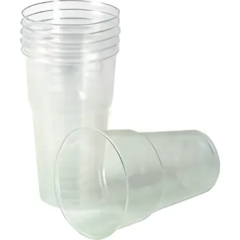 Jednorázové nádobí ARO Kelímek na pivo transparentní 500ml 50ks