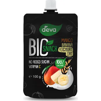 Deva BIO svačinka mango, banán, jogurt a oves 100g