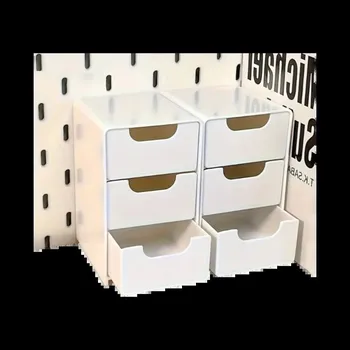 Úložný box 3patrový stolní úložný box mini | Kosmetický organizér