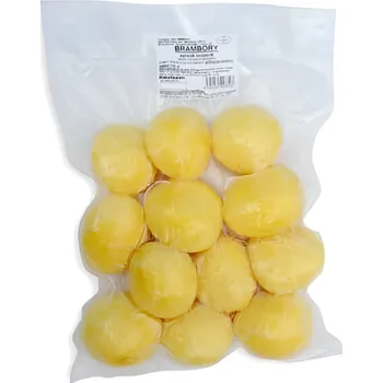 Brambory konzumní pozdní loupané celé, vakuové balení 1kg