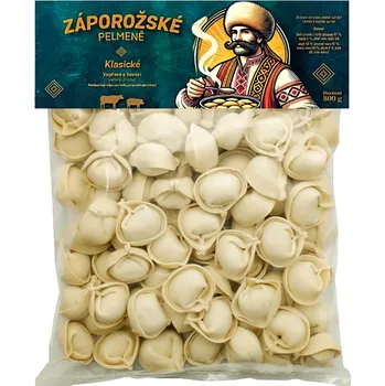 Hotové jídlo Dobrotík Zaporožské pelmeně klasické vepřové a hovězí 800g