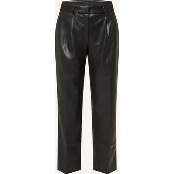 Calvin Klein Dámské Kalhoty V Koženém Vzhledu, černá, 36