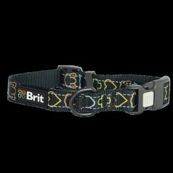 Brit obojek s pojistkou na zapínání M