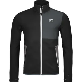 Pánská mikina Ortovox Fleece Jacket Men's - black raven S
