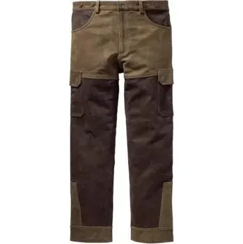 Pánské kalhoty Wildgame Kožené kalhoty Carl Mayer, vel.: 46, hnědé